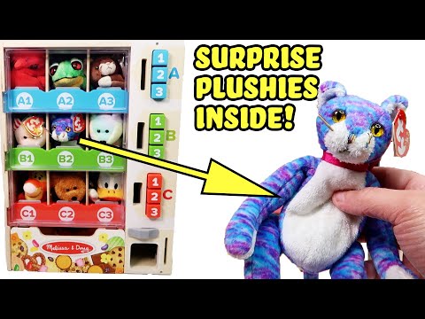 Surprise Vending Machine Plushies with Disney Tigger & Friends - Fun with Melissa and Doug Toy!