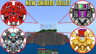 ALL Skibidi Toilet Characters in Minecraft