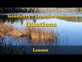 Exploring Geometry Transformations: Dilation