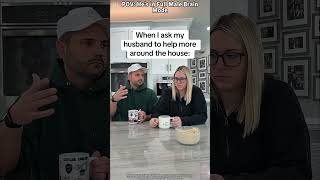 Your husband has switched on his “boy brain “#foryou #usa #tiktok #husband #couple