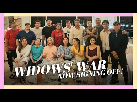 Goodbye, WIDOWS’ WAR! | CARLA ABELLANA