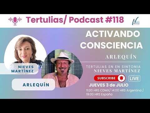 💥podcast #118 ACTIVANDO CONSCIENCIA con ArleQuín