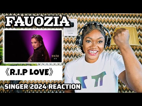 FAOUZIA - 《RIP Love》| Singer 2024 | REACTION!!!🤯