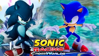 Sonic Racing: CrossWorlds | Extended Clips |  Werehog and Blue Star | 4K Upscale