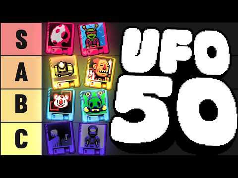 The Ultimate UFO 50 Tier List