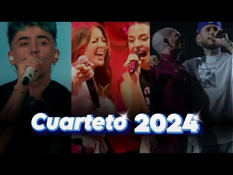 CUARTETO 2024 LO NUEVO ENGANCHADOS | Ulises, Luk Ra, Euge Quevedo, Magui Olave, La Konga