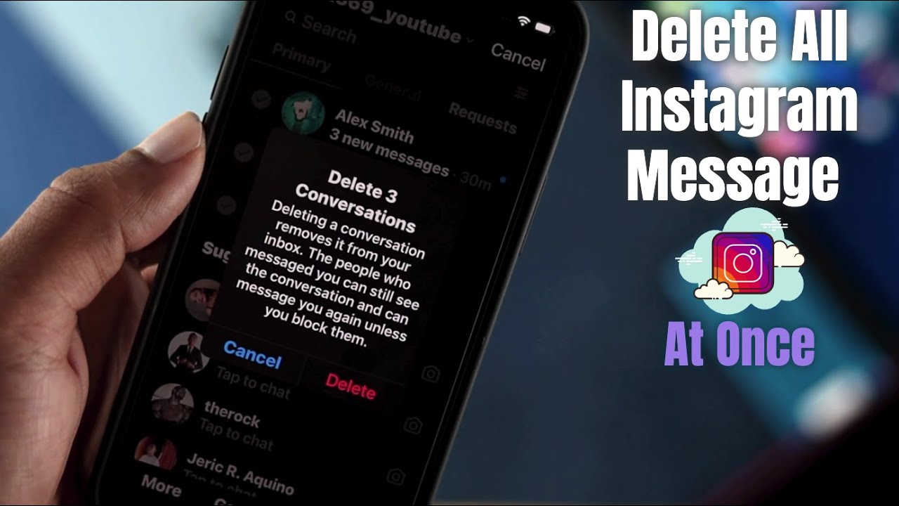 How To Delete All Threads Dms  2025