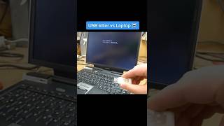 Usb killer on laptop                                              CAUTION!!  This is dangerous