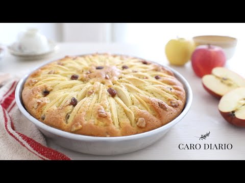 SOFFICISSIMA TORTA DI MELE DELLA MIA NONNA, SENZA BURRO, FACILE E VELOCE