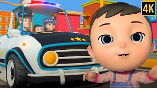 Wheels on the Police Car - Kids Rhymes & Baby Songs