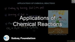 Applications of Chemical Reactions