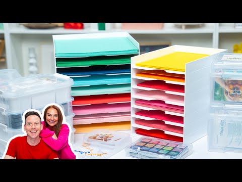 Storage SOLUTIONS to ORGANIZE Your Craft Supplies! | Scrapbook.com