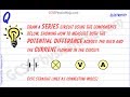 Drawing Series Circuits with Components