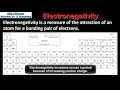 Electronegativity Trends and Concepts