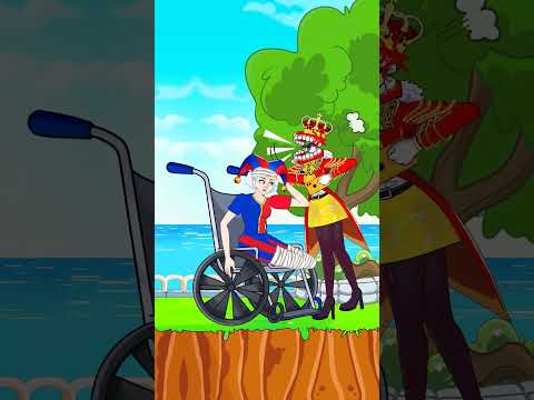 A Touching Story of Kind Baby Jax Sacrified to Help Disable Pomni and the Ending #funny #shorts