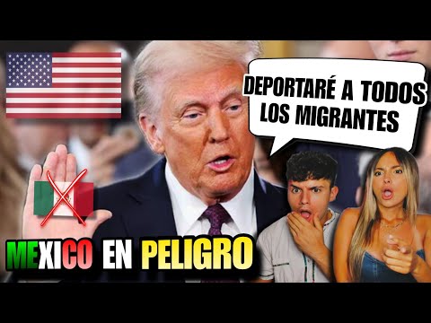 TRUMP INICIA la DEPORTACIÓN MASIVA tras SU TOMA de POSESIÓN 🇲🇽 🔥*MEXICANOS TEMEN lo PEOR*