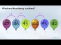 Exploring Number Patterns and Missing Values