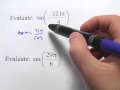 Trigonometric Functions and the Unit Circle