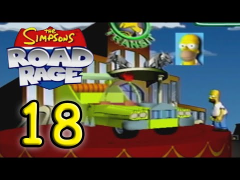 The Simpsons Road Rage (replay) part 18 | Road Rage as Homer + Ending