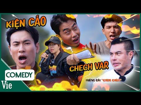 Chị Thắm điên đầu vì những pha CHECK VAR - KIỆN CÁO của Dương Lâm và anh em 2 Ngày 1 Đêm