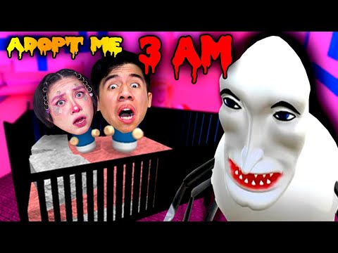 NUNCA dejes que te ADOPTEN a las 3AM!! Aterrador SECRETO de ADOPT ME en ROBLOX *ay nanita*