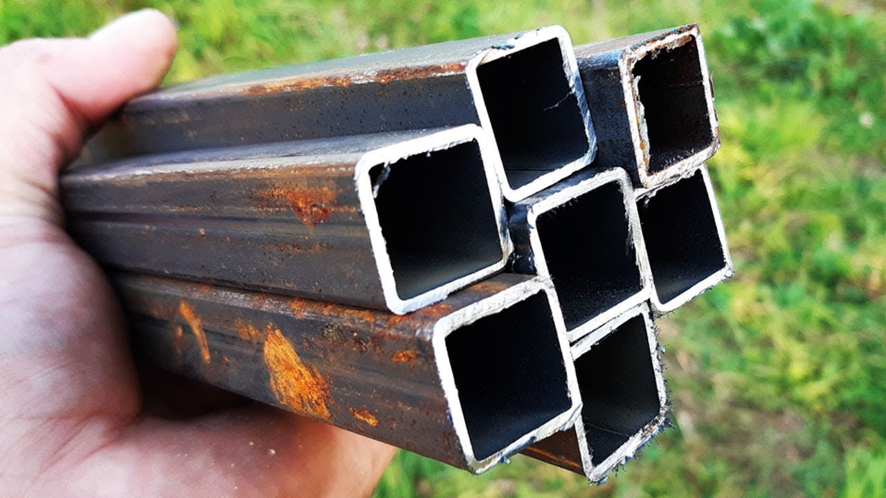 Простое и полезное приспособление из профильной трубы Классная идея / Cool idea from the pipe