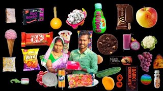 Emoji😄💩👻 Eating Challenge with Madam 👸