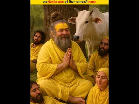 जब प्रेमानंद बाबा को मिला चमत्कारी रुद्राक्ष #shorts #dailyfacts