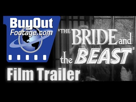 Horror Film Trailer - THE BRIDE AND THE BEAST (1958)