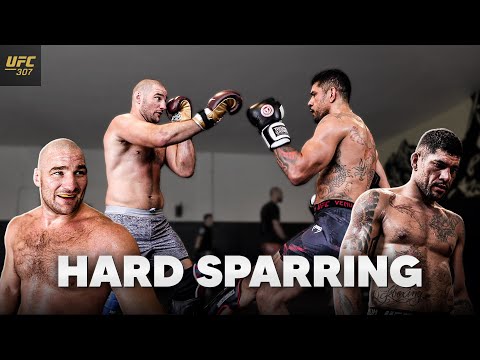 Alex Pereira em Último Sparring Duro Antes do UFC 307 - com Sean Strickland