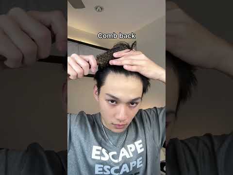 Fix your middle part 💇‍♂️