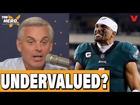 Is Eagles QB Jalen Hurts “undervalued” by the NFL? | THE HERD w/ Colin Cowherd