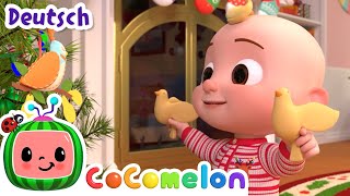 12 Weihnachtstage | CoComelon Deutsch | Cartoons und Kinderlieder