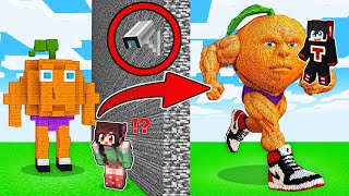 I Secretly Cheated Using CAMERAS in ITALIAN BRAINROT HOUSE BUILD BATTLE In Minecraft! ( Tagalog )