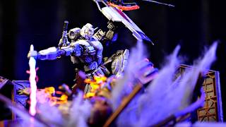 歴代最恐ガンダムに見つかったザクの末路をジオラマで作り上げる！【ガンプラジオラマ製作】【Netflix】【機動戦士ガンダム 復讐のレクイエム ガンダムEX 】