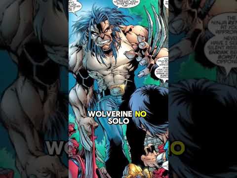 Wolverine es más Fuerte sin su armadura de Adamantium #wolverine #xmen #mutantes