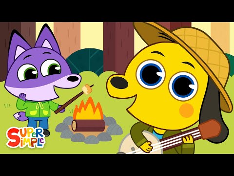 When We Go Camping 🏕️ | Kids Camp Song for Summer | Super Simple Songs