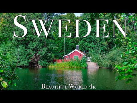 Sweden 4K Nature Relaxation Film - Meditation Relaxing Music - Amazing Nature