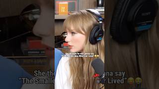 Taylor Swift Thought Travis Is Going to Say “The smallest man who ever lived”😂😂 #taylorswift