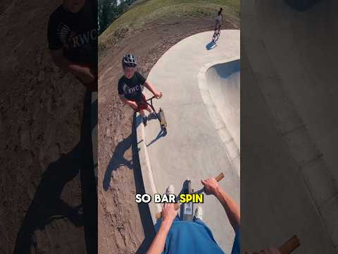 How to Barspin on a scooter