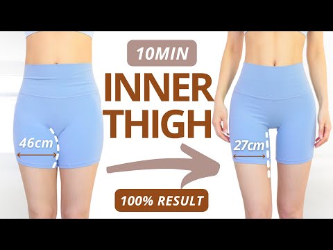 Reduce Thigh Size in 10 Days🔥| Inner Thighs Fat Burner (100% Result) No Squat, Lunge, Jump