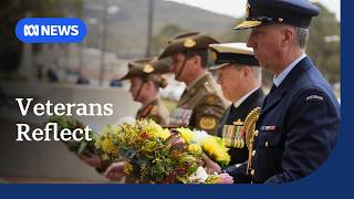 YouTube video thumbnail: Vietnam Veterans Mark 60 Years Since the Battle of Long Tan