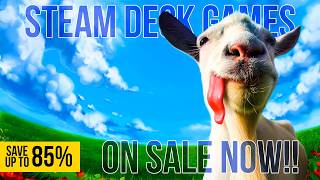 HUGE Steam Sale! 30 Steam Deck Games at CRAZY Prices!