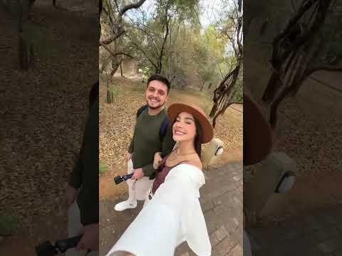 SE ARRUME COM A JU PARA O SAFARI ❤️😍