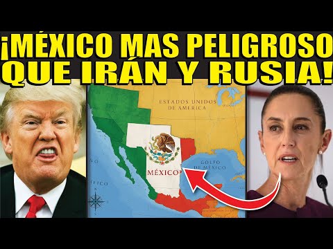 ¡GRINGOS LE TIENEN MAS MIEDO A MÉXICO QUE A IRÁN Y RUSIA! QUIEREN GUERRA YA CON MÉXICO!