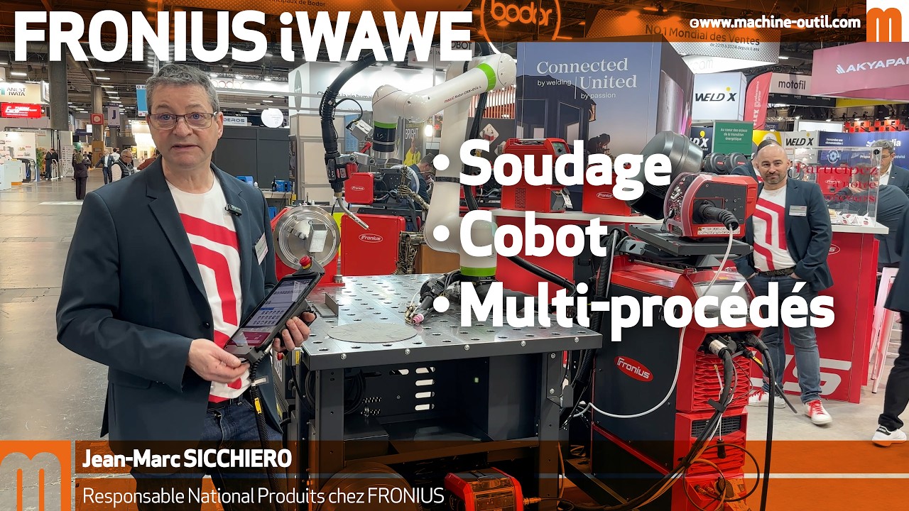 Cellule de soudage avec cobot et générateur MIG/MAG et TIG