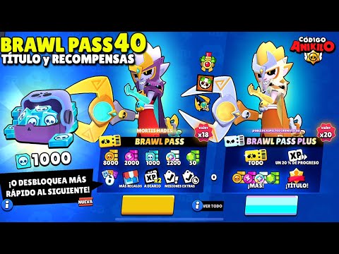BRAWL PASS 40 Título y Recompensas *Leyendas del Inframundo*
