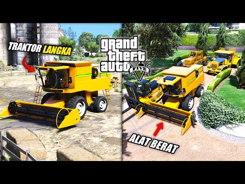 GOKIL !! Aku Koleksi Semua ALAT BERAT TERLANGKA Di Kota GTA 5 MOD