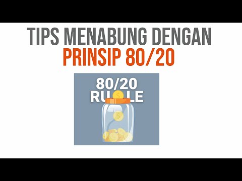 TIPS HEMAT DAN MENABUNG DENGAN PRINSIP 80/20