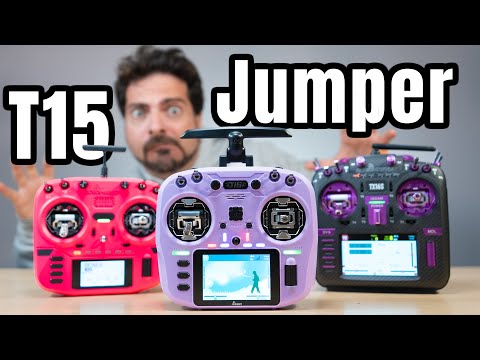 Jumper T15  Recensione e confronto con  Radiomaster Boxer e T16S MKII